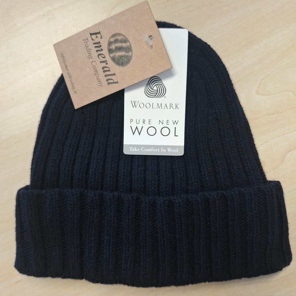 Emerald Beanie Muts - Puur Nieuw Wol