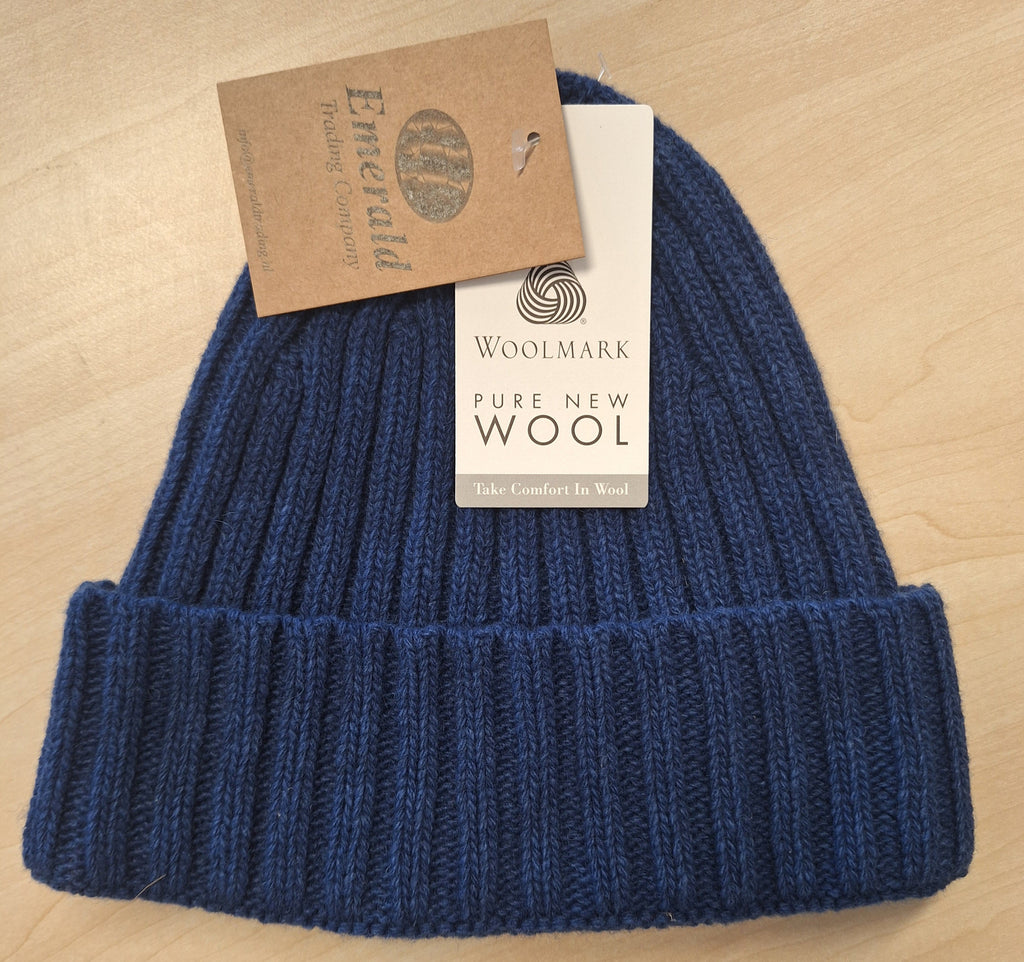 Emerald Beanie Muts - Puur Nieuw Wol