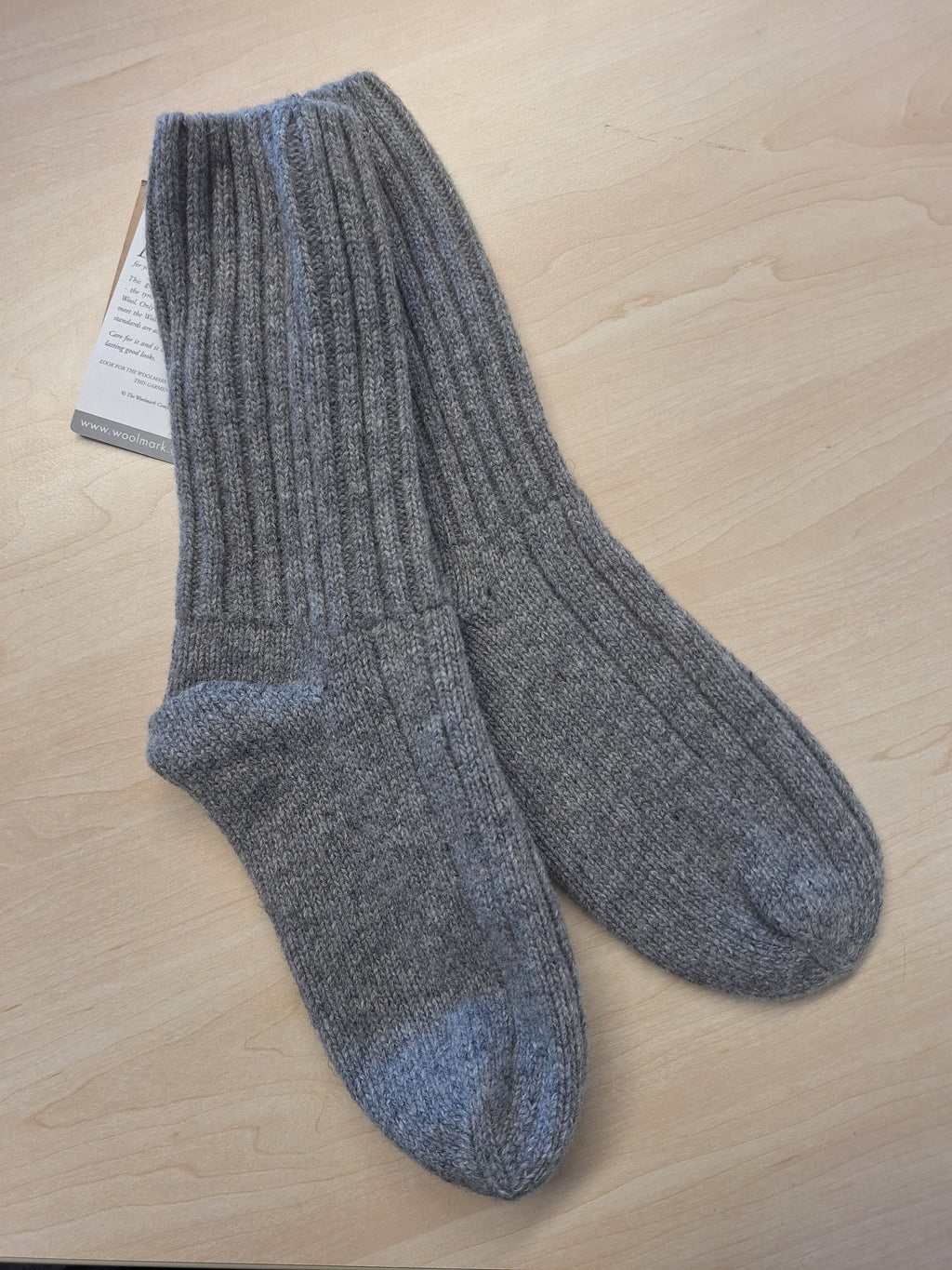 Riga 100% Wool Socks - Navy, Antracite, Grey, Mid Blue, Navy