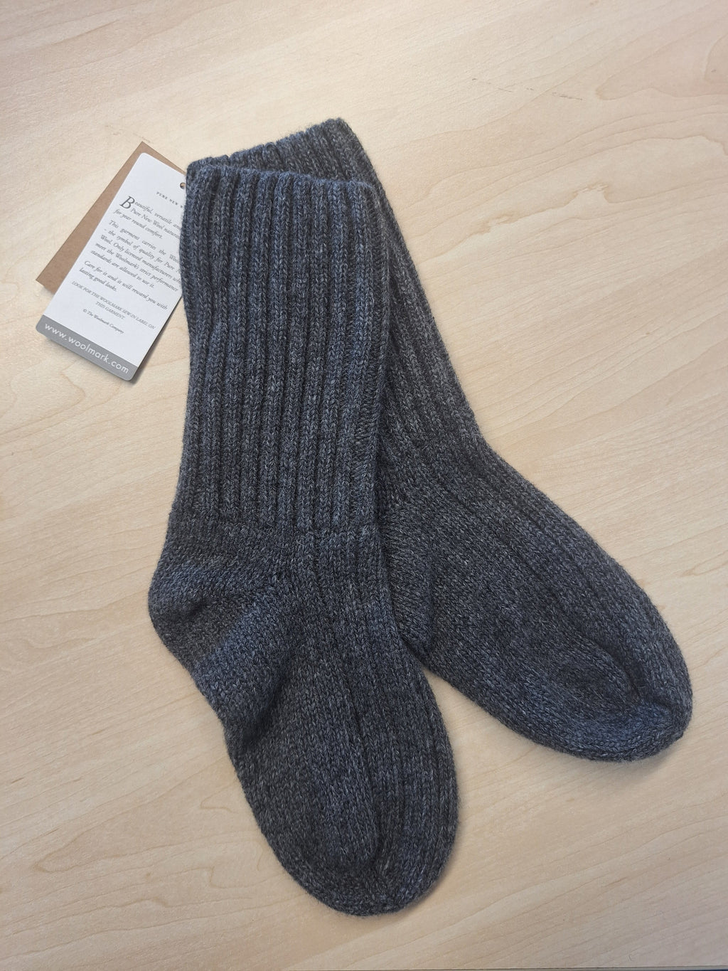 Riga 100% Wool Socks - Navy, Antracite, Grey, Mid Blue, Navy