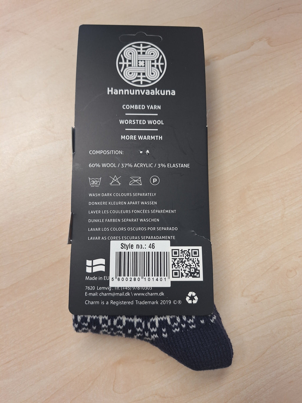 46 - Finland - Navy - 60% Wool