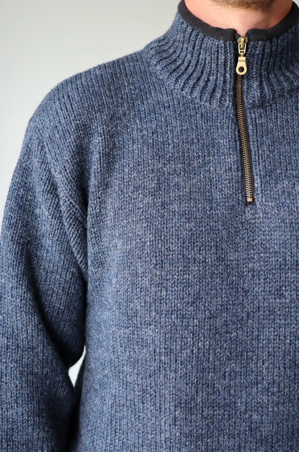 4100F-470 Navy 1/2 Zip