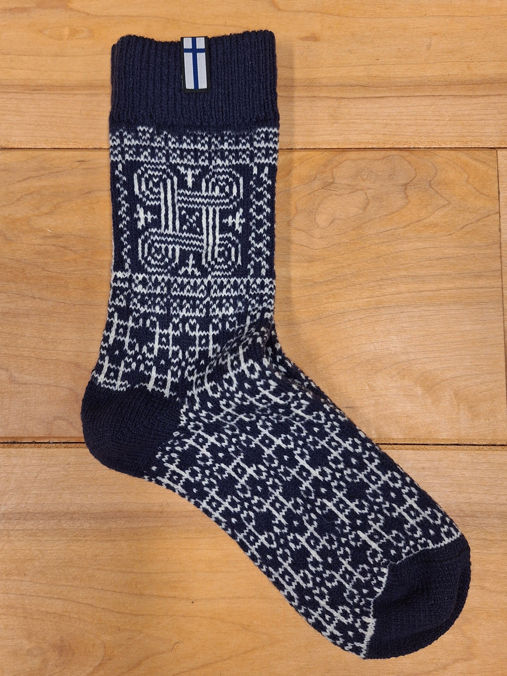 46 - Finland - Navy - 60% Wool