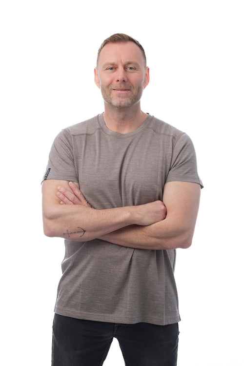 5-501-75-1 - SS Baselayer Merino - Antilope Beige