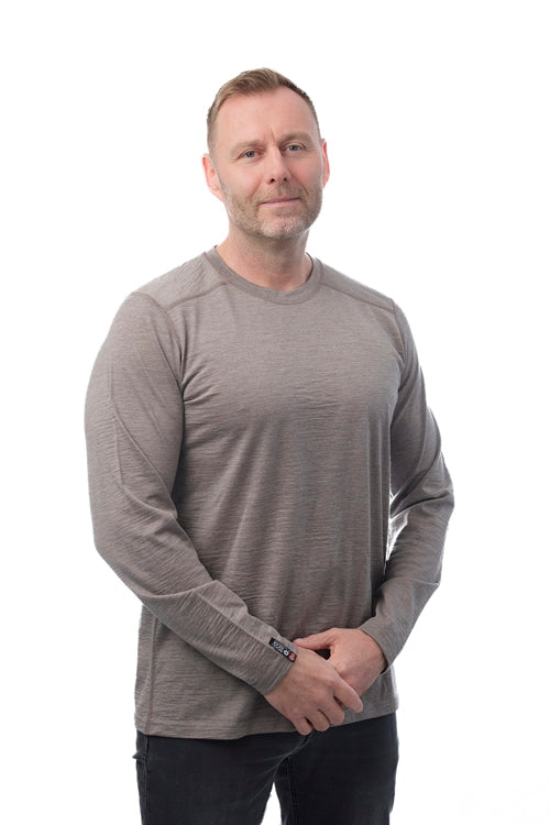 5-502-75 - LS Baselayer Merino - Antilope Beige