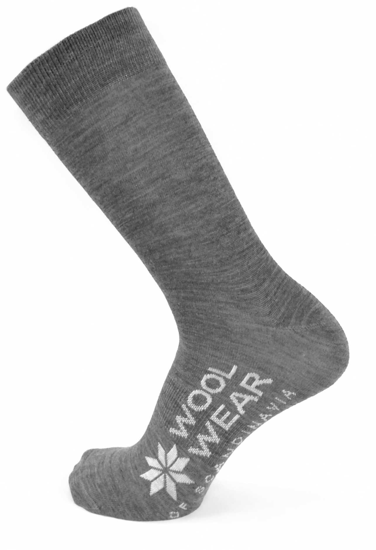 98 - Grey Merino Socks