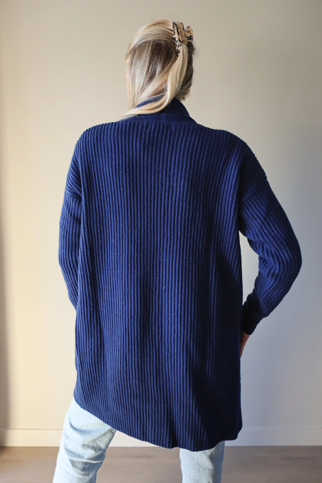 Emerald Myre Cardigan - Mole Marl, Antracite, Cobalt