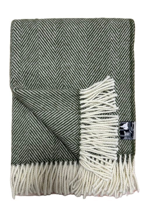 Noors Wollen Deken / Plaid 100% Wol - Diverse Kleuren