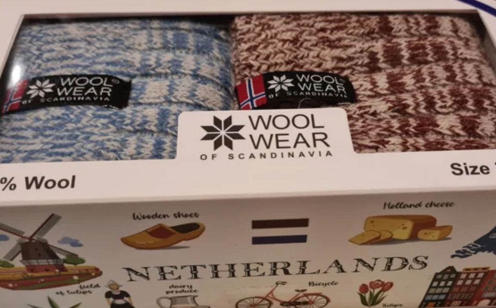 Giftbox NL - 2pack Blue/Red - 42-46