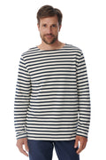 Mousqueton Breton Stripe (Pure Cotton 285g) - Ecru/Navy (Men/Unisex)
