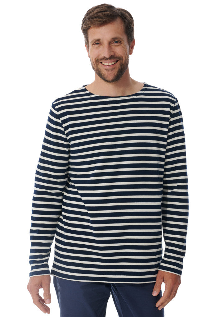 Mousqueton Breton Stripe (Pure Cotton 285g) - Navy/Ecru (Men/Unisex)