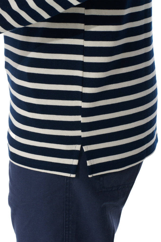 Mousqueton Breton Stripe (Pure Cotton 285g) - Navy/Ecru (Men/Unisex)