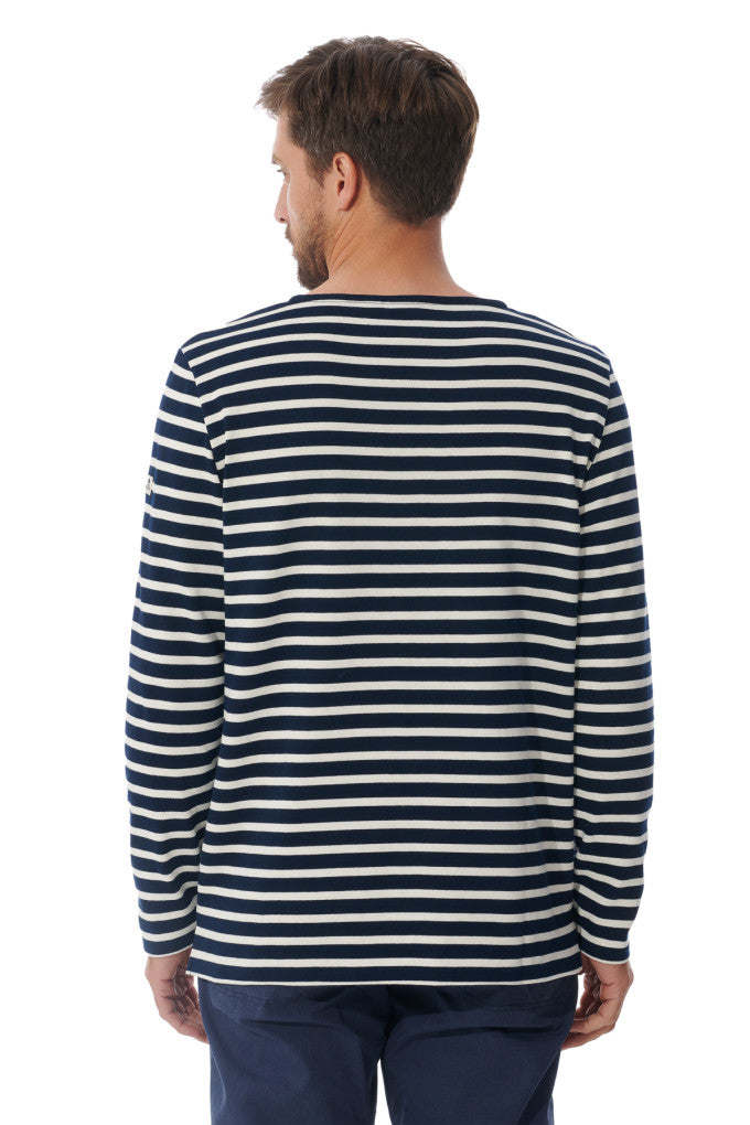 Mousqueton Breton Stripe (Pure Cotton 285g) - Navy/Ecru (Men/Unisex)