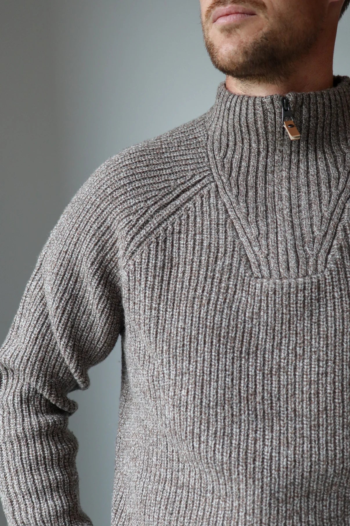 Turku Fisherman 1/2 Zip Sweater - SMK10-8333