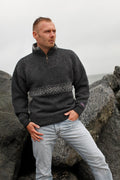 W4102-59 Grey Windstopper 1/2 Zip